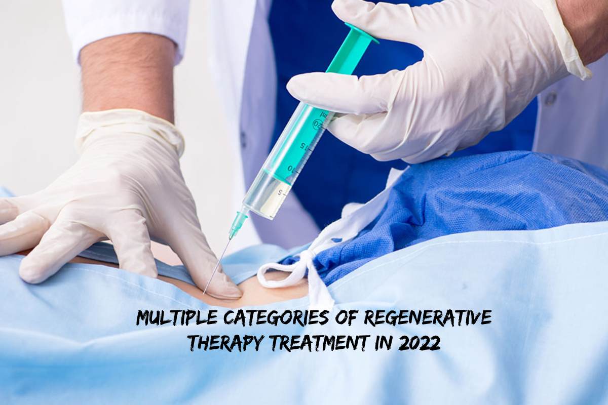 Multiple Categories of Regenerative Therapy Treatment in 2023